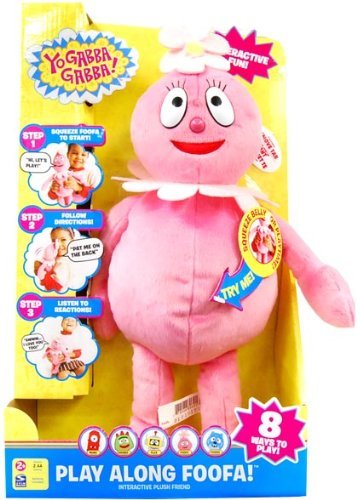yo gabba gabba talking plush dolls