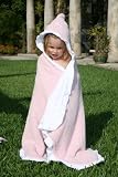 Plush and Luxurious Hooded Baby Towel for Girls (Pink) - Unique Baby Shower Gift for Babies - 5 years old