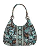 Vera Bradley Large Hobo Bag in Java Blue