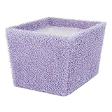 Whitmor Fuzzy Tote - Purple
