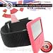 Electronics : i-nique ipod nano 3G Colour-me Red Silicone case + armband