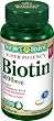 Nature's Bounty, Super Potency Biotin, 5000mcg, 60-Count (Pack of 2)