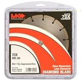 MK Diamond 159406 MK-99 4-1/2-Inch Dry or Wet Cutting Segmented Saw Blade with 5/8-Inch or 7/8-Inch Arbor for Concrete and Brick