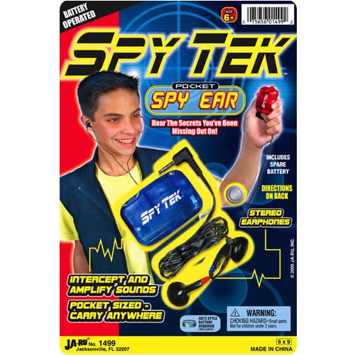 Childrens Toyshop  Toys : Spy Tek Spy Ear