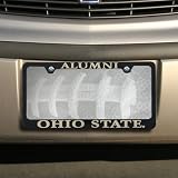 Ohio State Buckeyes Black Alumni Engraved License Plate Frame