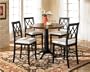Brush Hollow 5pc Counter Height Table Set by Ashley Furniture