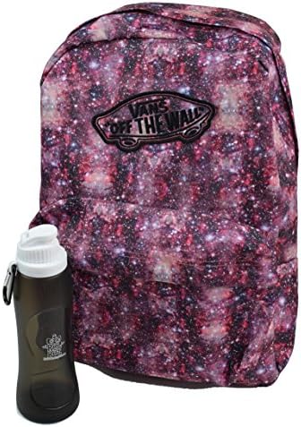 Vans Realm Backpack Bundle With Rol-Bot Water Bottle