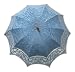 Lovely Mini Decorative Battenburg Lace Parasol, Asst. Colors
