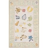 Lil' Momeni Classic Nursery Collection Kids Area Rug - Yellow Size - 2 x 3 ft.