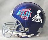 NFL New York Giants Riddell Proline Authentic Full Size Helmet - Super Bowl 42 and 46 Champions