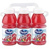 Ocean Spray Red Ruby Grapefruit Juice, 10oz Bottle, 6/Pack