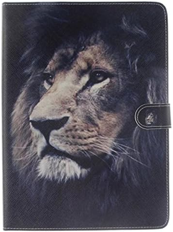 iPad Pro 9.7 case, Jamsay [Stand] [Slim Fit] Premium PU Leather Folio Case with Card Slots/Multiple Viewing Angles for iPad Pro 9.7 inch (2016) - Lion