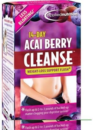 4 Boxes Of Acai Berry Cleanse Supplement, 56ct
