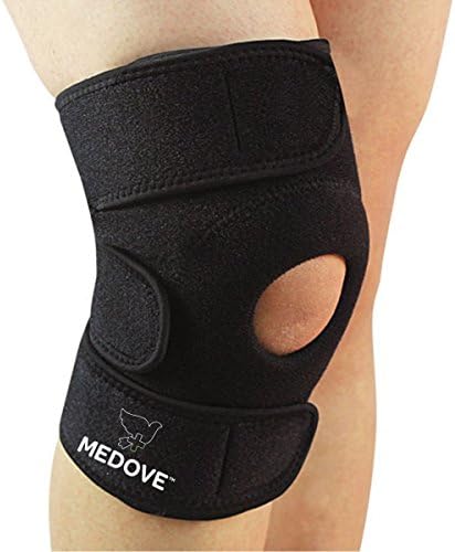 Medov TM Knee Support Brace, Helps With Running, Walking, Acl, Meniscus Tear And ,Arthritis Improves Injury Recovery And Relieves Pain- One Size Fit All