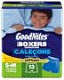 Huggies GoodNites Boxers, Boys, Small/Medium, 13 Count (Pack of 4)