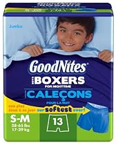 Huggies GoodNites Boxers, Boys, Small/Medium, 13-Count (Pack of 4)
From Huggies
