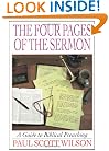 The Four Pages of the Sermon: A Guide to Biblical Preaching