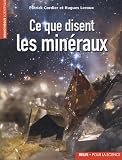 Ce que disent les min�raux