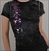 Sinful Clothing - Women's Geisha Cry Baby Tee in Black
