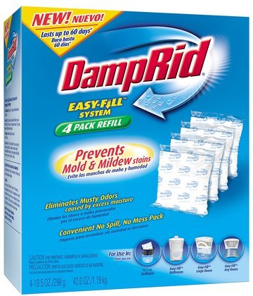 Damp Rid Easy Fill Refill Pack-42 oz (Pack of 4)
