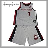 Sean John - Brand new Sean John mens white Jersey & Shorts Set
