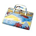 Straw Beach/Picnic Mat - Palm Paradise