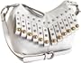 B. MAKOWSKY Las Vegas Cross-Body,White,one size