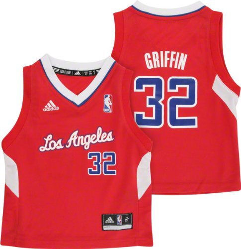 Adidas Los Angeles Clippers Blake Griffin Toddler Revolution 30 Replica Road Jersey 3T