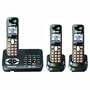 Panasonic Dect 6.0 Titanium Black Cordless Phone with Answering Machine (KX-TG6443T)