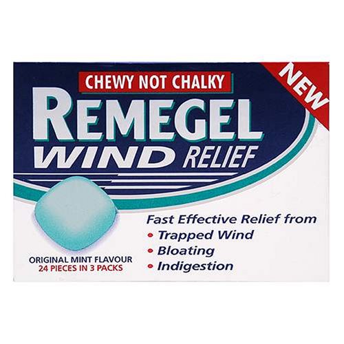Remegel Wind Relief Mint Flavour - 24 Pieces
