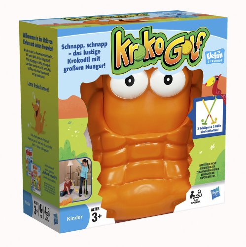 Imagen 3 de Hasbro 05296100 KroKo Golf - Juego de minigolf [importado de Alemania]