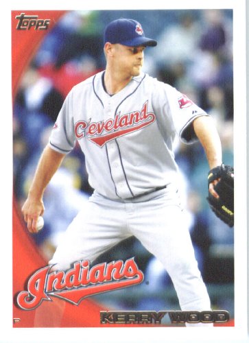 2010 Topps Baseball Card #178 Kerry Wood Cleveland Indians - Mint Condition - Shipped In Protective ScrewDown Display Case!