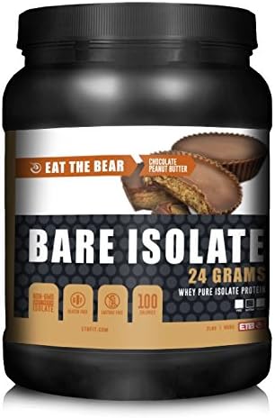 Eat the Bear Bare Isolate Protein Powder 2lb (Chocolate Peanut Butter)