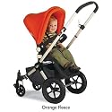 Bugaboo Cameleon - Dark Grey Base, Fleece - Orange