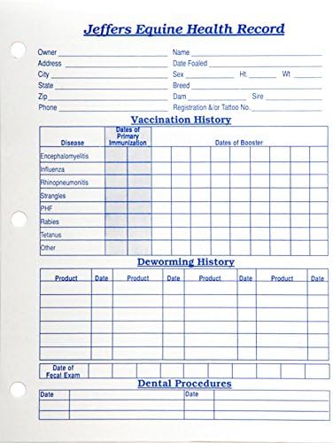 JeffersEquine Horse Health Records (12)