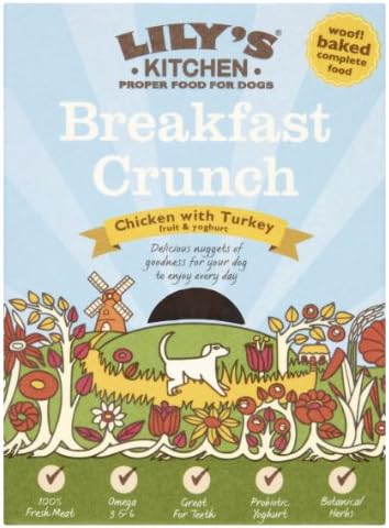 Lily's Kitchen Mini Breakfast Crunch, 60 g, Pack of 4