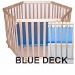 Kettler Kids 6-Sided Playpen-Blue