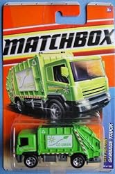 Matchbox 2011 City Action 66 of 100 Garbage Truck (Go Green) 1:64 Scale Collectible Die Cast Car