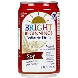 Bright Beginnings Pediatric Nutritional Soy Vanilla Drink - Case of 24- 8 oz each
