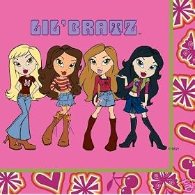 Lil Bratz Jewels Beverage Napkin 16 pc