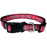 Pets First MLB Boston Red Sox Pet Collar, Medium