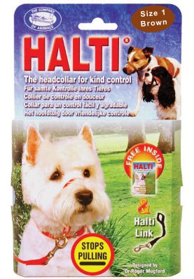Halti Dog Training Head Collar Brown Size 1