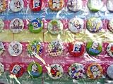 72 New Assorted Doraemon Buttons Pins