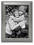Malden Pewter Bead Fashion Metal Frame, 5 by 7-Inch