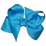 Hair Bows ~ Baby Size GrosGrain Tied Bow (Assorted Colors)