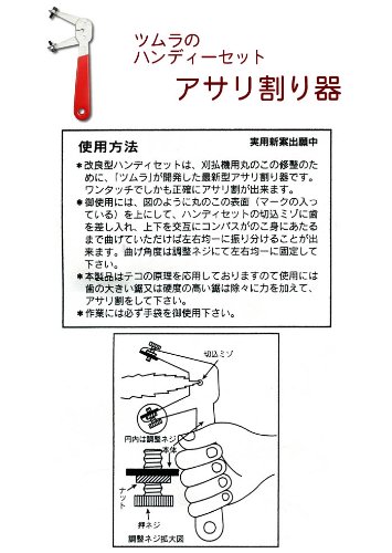 Cover image : ツムラ ハンディセット(アサリ割器)