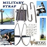 WOSS Military Strap Trainer, Gunmetal Grey, Made in USA