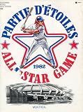 All Start Game Unsigned 1982 Montreal Baseball Program