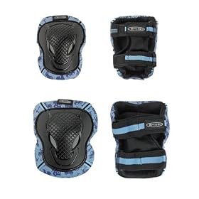 Small Micro Knee and Elbow Pads: Blue