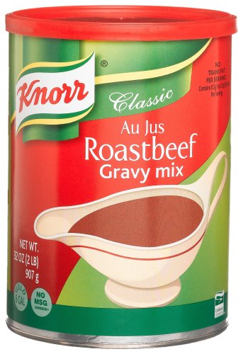 Knorr Au Jus Roast Beef Gravy Mix, 32-Ounce Canister by Knorr